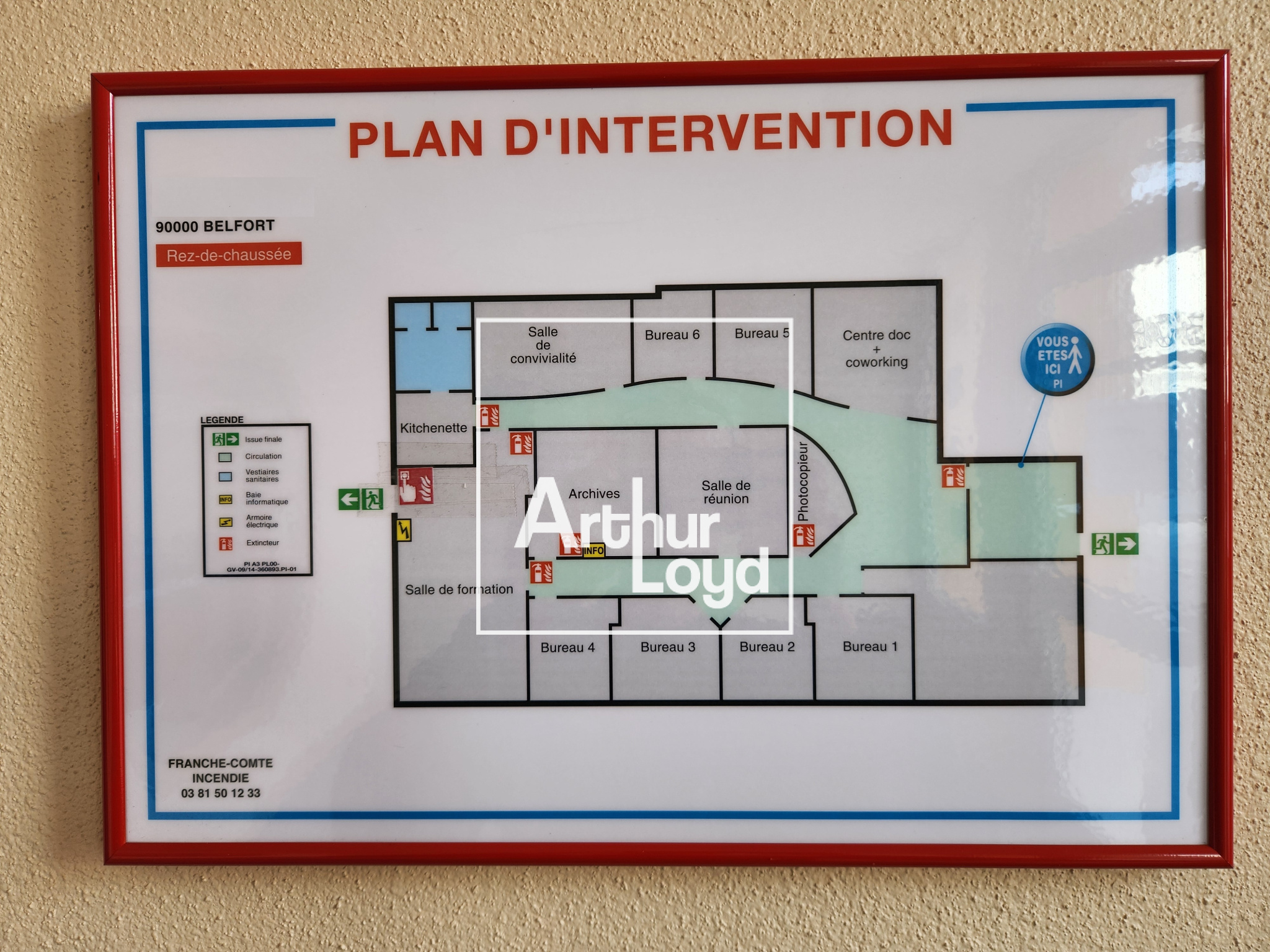 Location bureaux Belfort – 364 m2 – Proche gare et centre… — photo 9